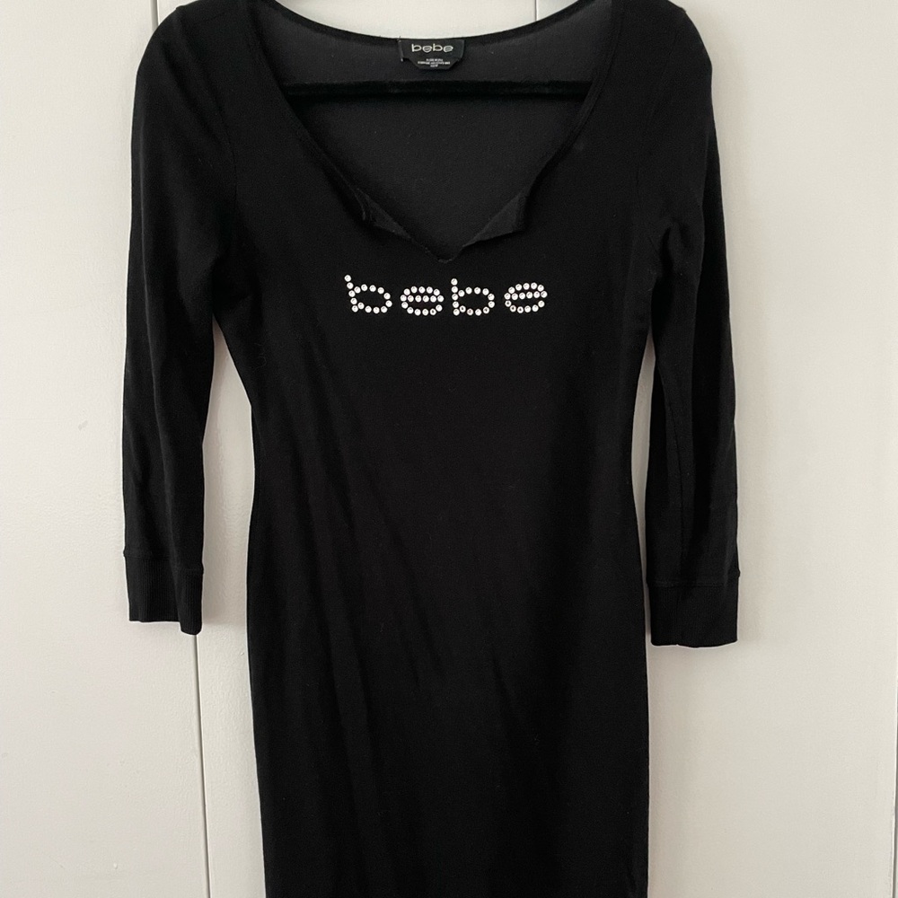 Bebe above the knee dress